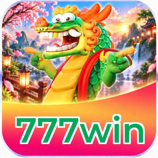 Interface da plataforma 777win mostrando slots populares e bônus de boas-vindas